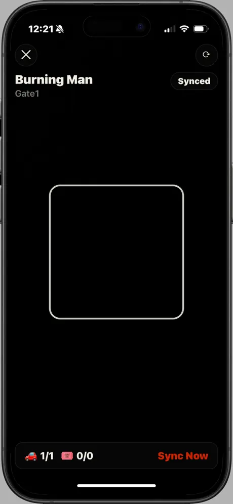 Offline ticket scanning
